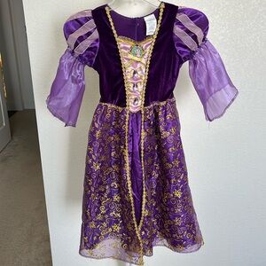 Disney Enchanted Purple and Gold Kids Costume